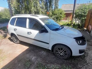 2014 Lada (ВАЗ) Kalina II, белый, 390000 рублей, вид 3