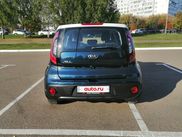 2018 Kia Soul II Рестайлинг, голубой, 1580000 рублей - вид 4