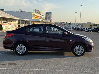 2013 Hyundai Solaris I, фиолетовый, 700000 рублей, вид 3