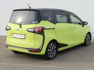 2019 Toyota Sienta II Рестайлинг, жёлтый, 1540000 рублей, вид 5