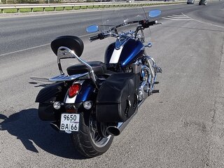 2011 Triumph Thunderbird 1600, синий, 900000 рублей, вид 3