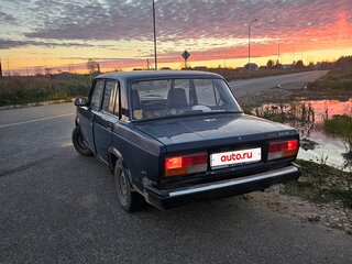 2009 Lada (ВАЗ) 2107, синий, 180000 рублей, вид 5
