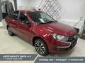 2026 Lada (ВАЗ) Granta I Рестайлинг, красный, 1369400 рублей - вид 2