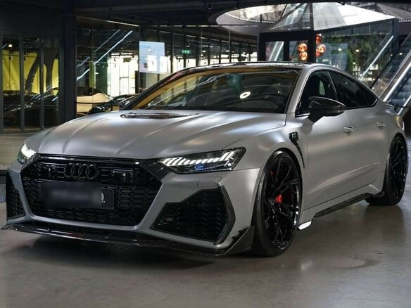 2023 Audi RS 7 performance II (4K), серый