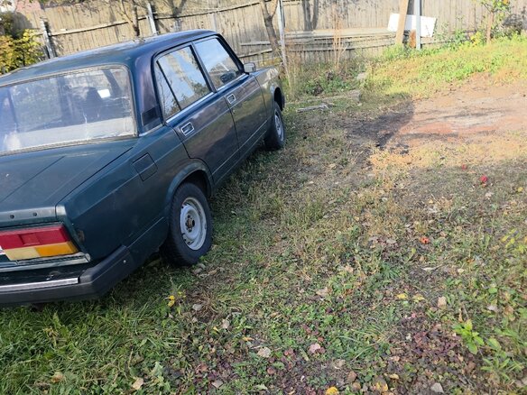 2008 Lada (ВАЗ) 2107, зелёный, 155000 рублей - вид 1