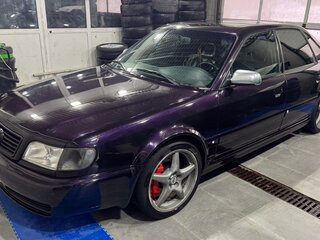 1992 Audi 100 S4 IV (C4), фиолетовый, 1200000 рублей, вид 5
