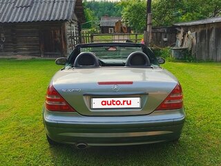 2001 Mercedes-Benz SLK-Класс 230 I (R170) Рестайлинг, серебристый, 700000 рублей, вид 4