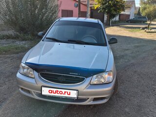 2007 Hyundai Accent ТагАЗ II, серебристый, 360000 рублей, вид 1