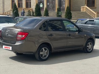 2013 Lada (ВАЗ) Granta I, коричневый, 370000 рублей, вид 4