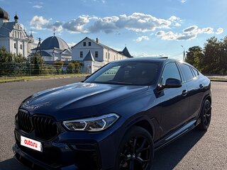 2022 BMW X6 40i III (G06), синий, 6000000 рублей, вид 1