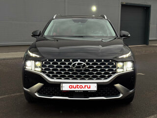 2021 Hyundai Santa Fe IV Рестайлинг, чёрный, 4800000 рублей, вид 4