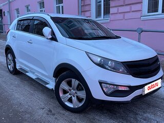 2013 Kia Sportage III, белый, 759000 рублей, вид 4