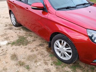 2016 Lada (ВАЗ) Vesta I, красный, 880000 рублей, вид 5