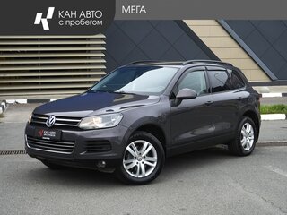 2012 Volkswagen Touareg II, серый, 1815000 рублей, вид 1