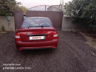 2008 Lada (ВАЗ) Priora I, красный, 400000 рублей, вид 2