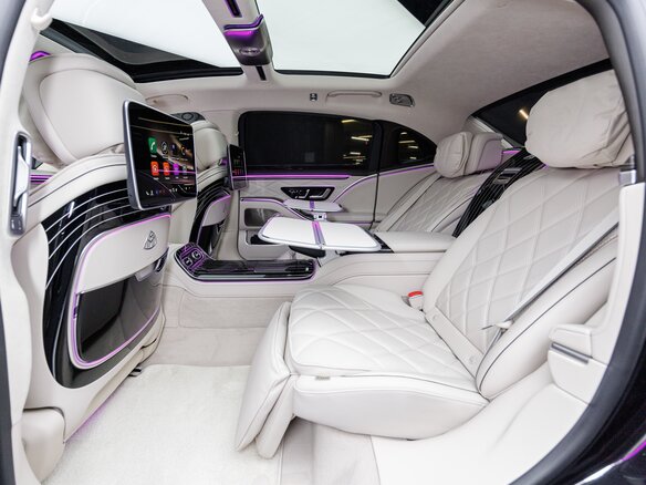 2026 Mercedes-Benz Maybach S-Класс 580 II (Z223) Рестайлинг, чёрный - вид 37