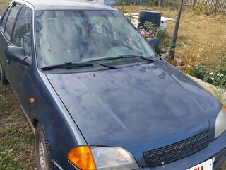 2002 Suzuki Swift II Рестайлинг, синий, 80000 рублей, вид 3