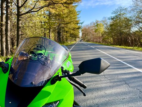 2011 Kawasaki ZX-6R Ninja, зелёный, 650000 рублей, вид 2