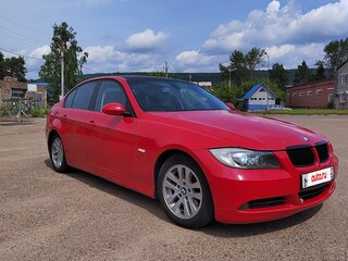 2006 BMW 3 серии 320i V (E90/E91/E92/E93), красный, 990000 рублей, вид 3