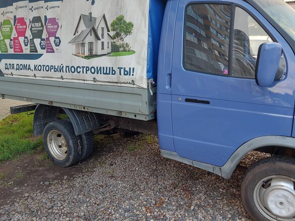 2005 ГАЗ ГАЗель (3302), синий, 400000 рублей - вид 5