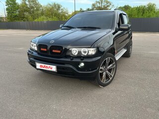 2002 BMW X5 3.0i I (E53), чёрный, 800000 рублей, вид 1