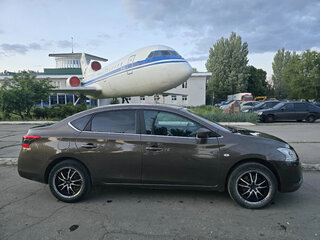 2014 Nissan Sentra VII (B17), коричневый, 940000 рублей, вид 3