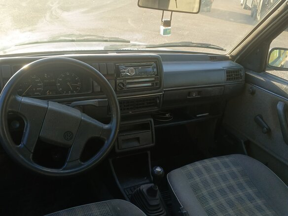 1989 Volkswagen Jetta II, серый, 195000 рублей - вид 9