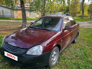 2008 Lada (ВАЗ) Priora I, пурпурный, 205000 рублей, вид 1