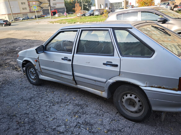 2009 Lada (ВАЗ) 2114, серебристый, 109000 рублей - вид 3