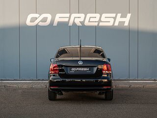2016 Volkswagen Polo V Рестайлинг, чёрный, 1045000 рублей, вид 4