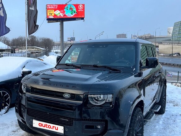 2021 Land Rover Defender 110 II, чёрный, 6790000 рублей - вид 1