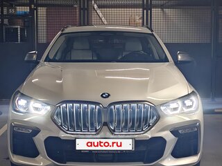 2020 BMW X6 M50i III (G06), белый, 9500000 рублей, вид 1