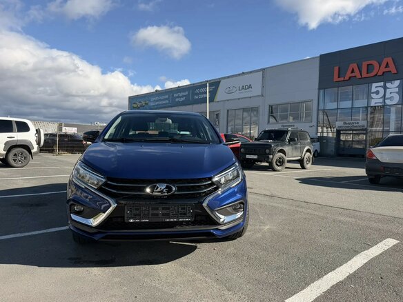 2026 Lada (ВАЗ) Vesta I Рестайлинг (NG), синий, 2040000 рублей - вид 9