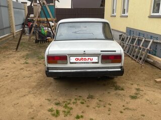 2001 Lada (ВАЗ) 2107, белый, 110000 рублей, вид 2
