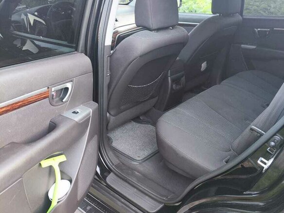 2011 Hyundai Santa Fe II Рестайлинг, чёрный, 1200000 рублей - вид 12