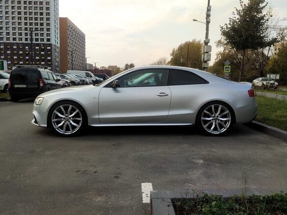2012 Audi A5 I (8T) Рестайлинг, серебристый, 1699000 рублей - вид 3