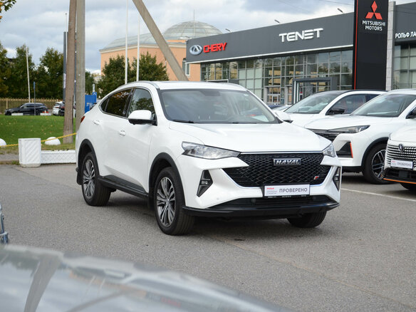 2023 Haval F7x I Рестайлинг, белый - вид 2