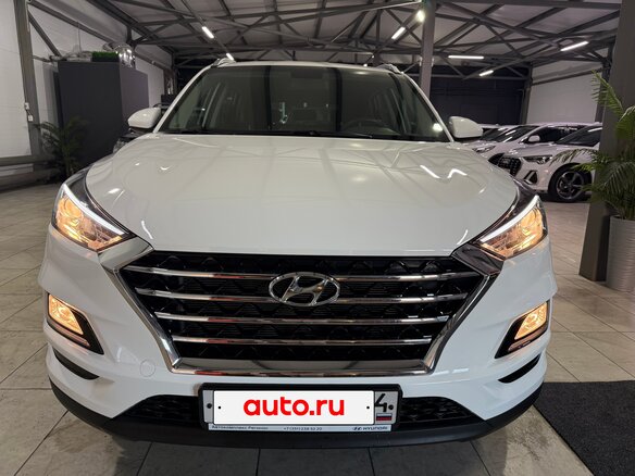2020 Hyundai Tucson III Рестайлинг, белый, 2700000 рублей - вид 8
