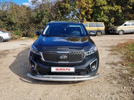 2016 Kia Sorento III Prime, чёрный, 2600000 рублей, вид 2