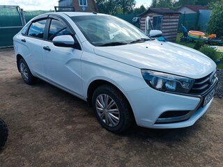2017 Lada (ВАЗ) Vesta I, белый, 660000 рублей, вид 1