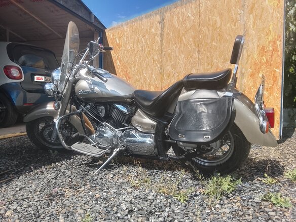 2004 Yamaha XVS1100, золотистый, 950000 рублей - вид 9
