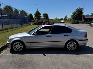 2002 BMW 3 серии 318i IV (E46) Рестайлинг, серебристый, 375000 рублей, вид 5