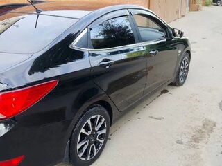 2014 Hyundai Solaris I Рестайлинг, чёрный, 815000 рублей, вид 5