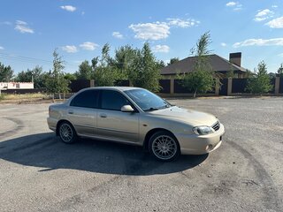 2008 Kia Spectra I Рестайлинг 2, золотистый, 460000 рублей, вид 4