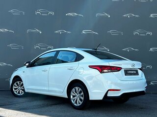 2019 Hyundai Solaris II, белый, 1186700 рублей, вид 4
