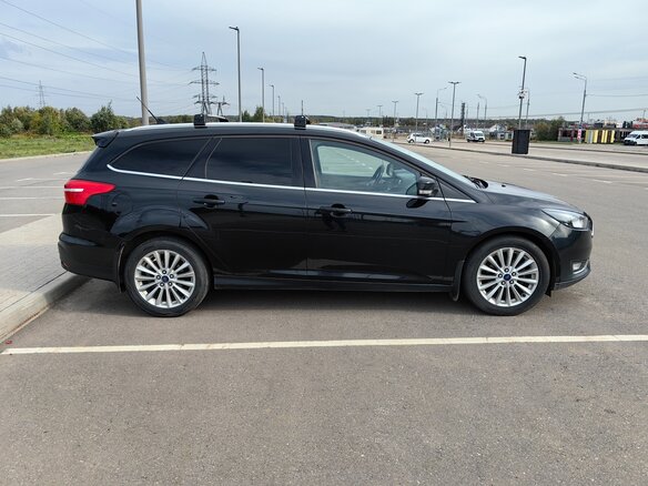 2016 Ford Focus III Рестайлинг, чёрный, 750000 рублей - вид 7