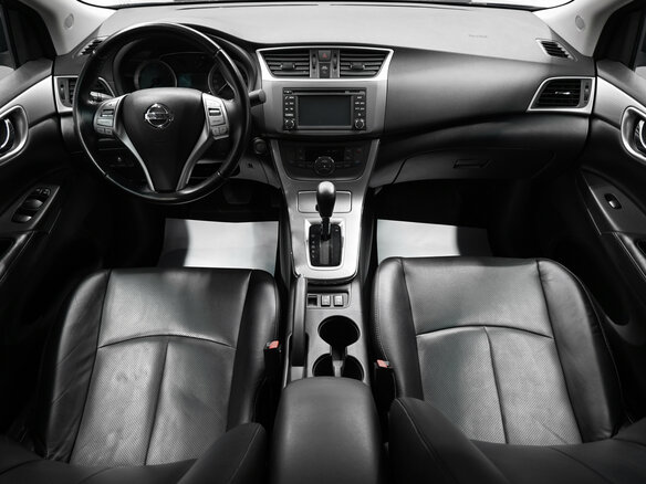 2014 Nissan Sentra VII (B17), синий - вид 9