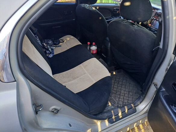 2008 Hyundai Sonata ТагАЗ IV (EF) Рестайлинг, бежевый, 320000 рублей - вид 7
