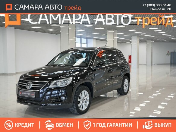 2010 Volkswagen Tiguan I, чёрный, 920000 рублей