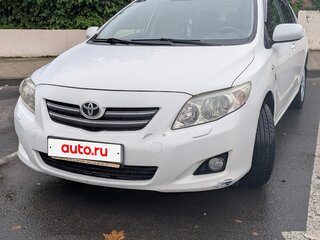 2007 Toyota Corolla X (E140, E150), белый, 670000 рублей, вид 2